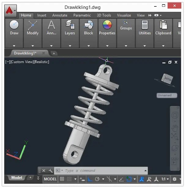How to Create a 3D Object in AutoCAD Tutorial45 How to Create a 3D Object in AutoCAD Tutorial45