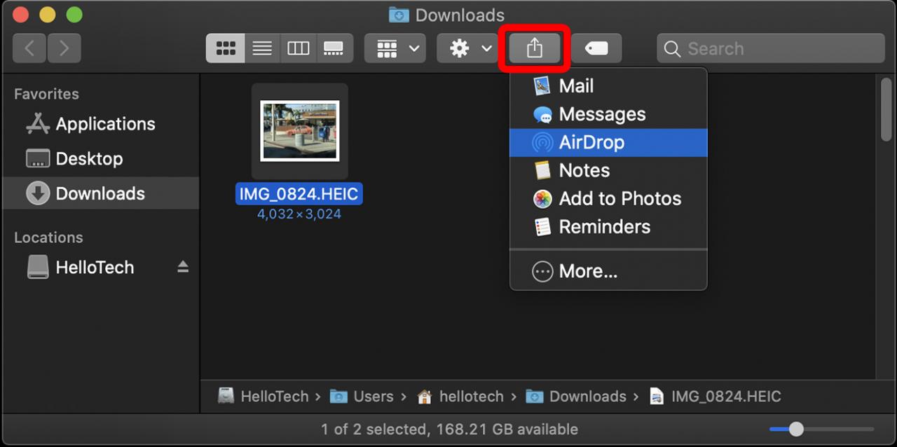 Cómo encender el AirDrop y usarlo en un iPhone y un Mac • Tutoriales y