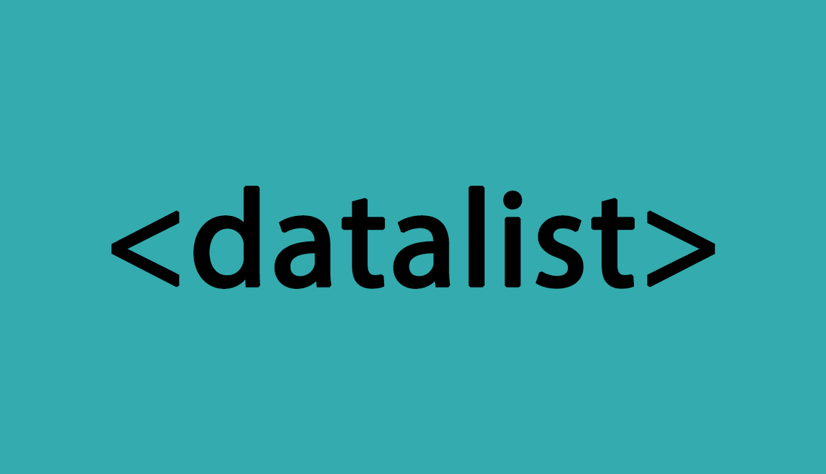 Learn to add an input with HTML datalist