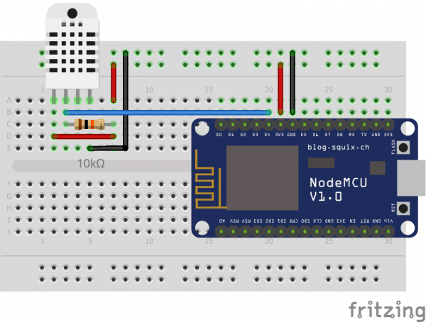 ESP8266 Wetterstation Außenposten für den Raspberry Pi