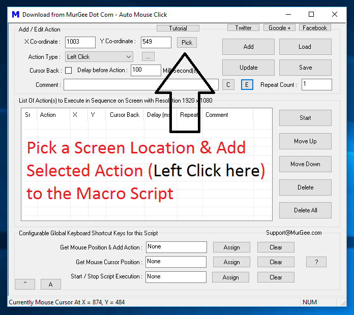 How to Add Macro Actions to the Script Automate Windows with Mouse