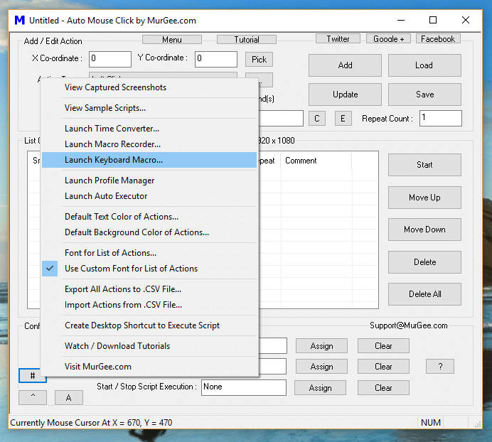 Keyboard Macro Recorder and Player Automate Windows with Mouse and