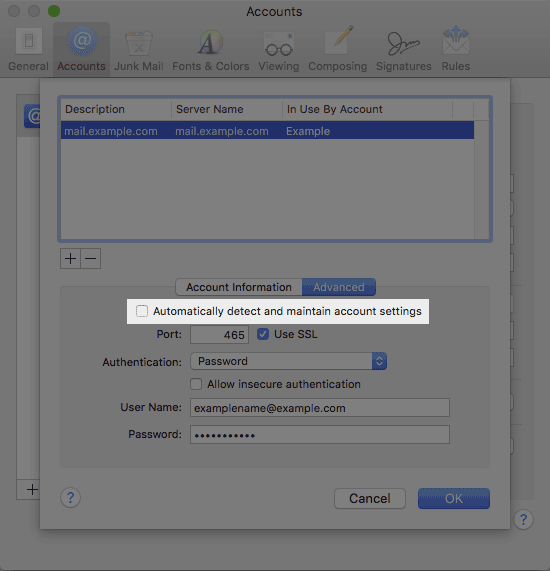 Apple Mail Email Setup How To Add New Email Address In Mac Mail