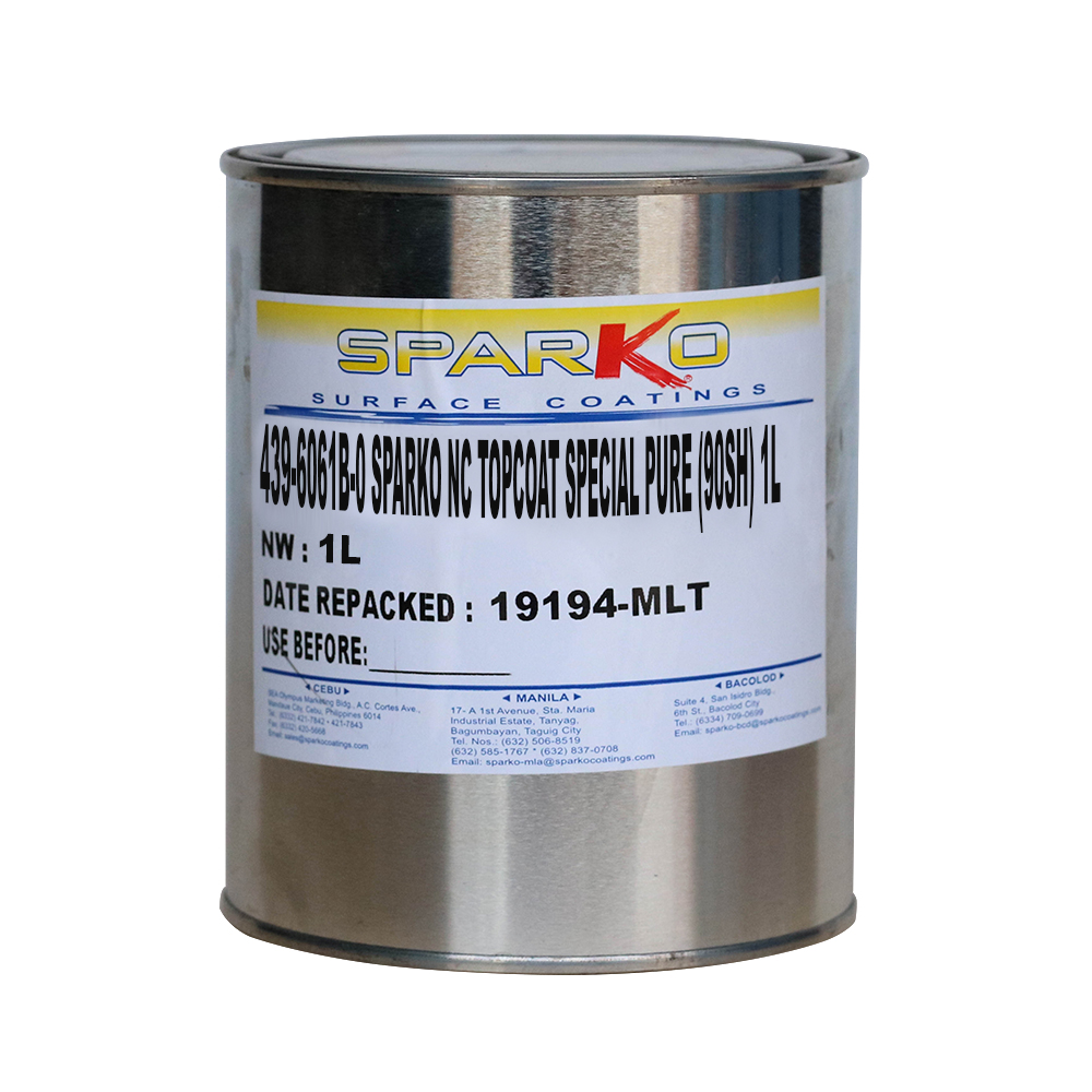 Sparko Nitrocellulose Topcoat Special Pure Sparko Surface Coatings