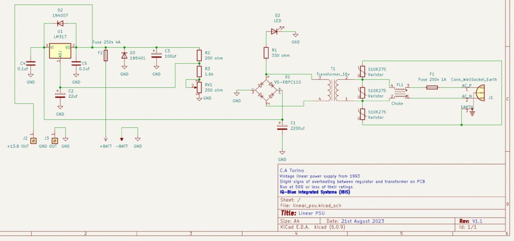 LINEAR POWER SUPPLY FROM 1993 | Radical Tech Tutorials