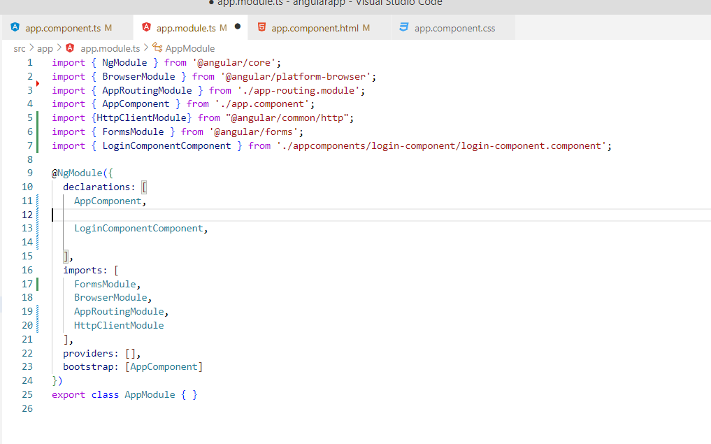 Angular generate component in subfolder or subdirectory example
