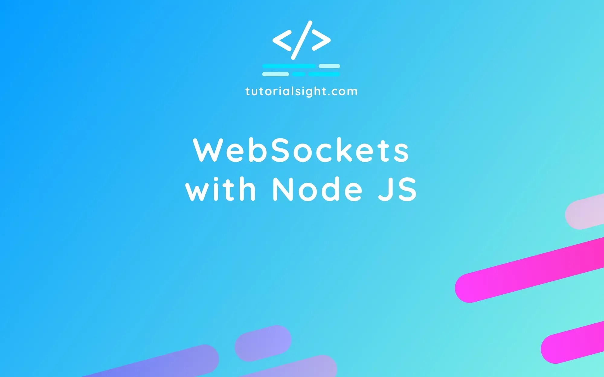Sockets with Node JS Create a chat application