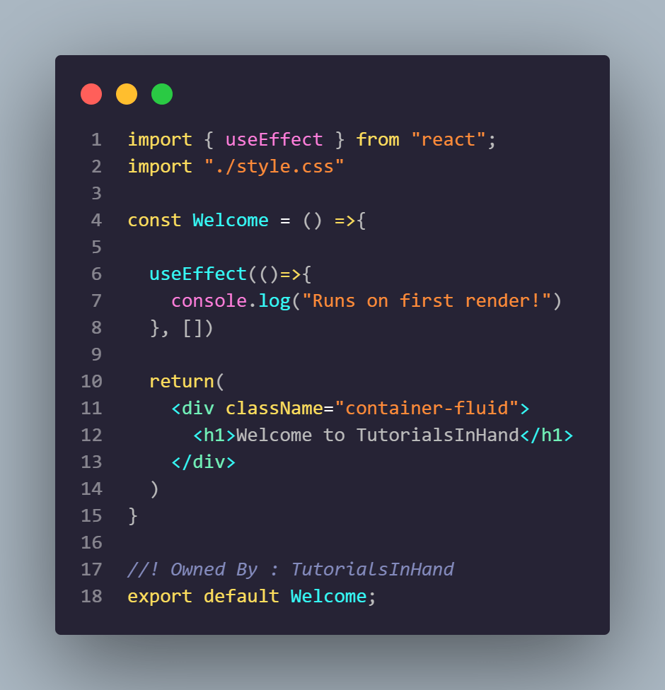 useEffect hooks in react typescript with examples