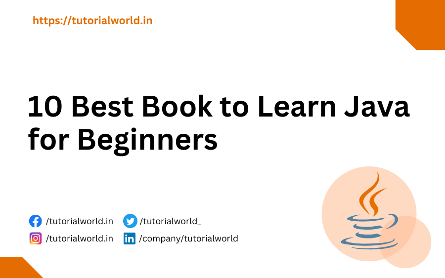 10 Best Book to Learn Java for Beginners Tutorial World
