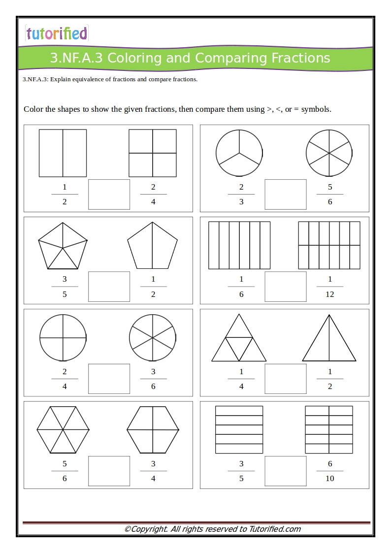 3rd Grade Common Core Math Worksheets