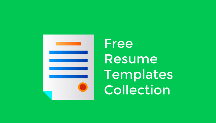 ultimate collection of free professional resume templates tutsforweb