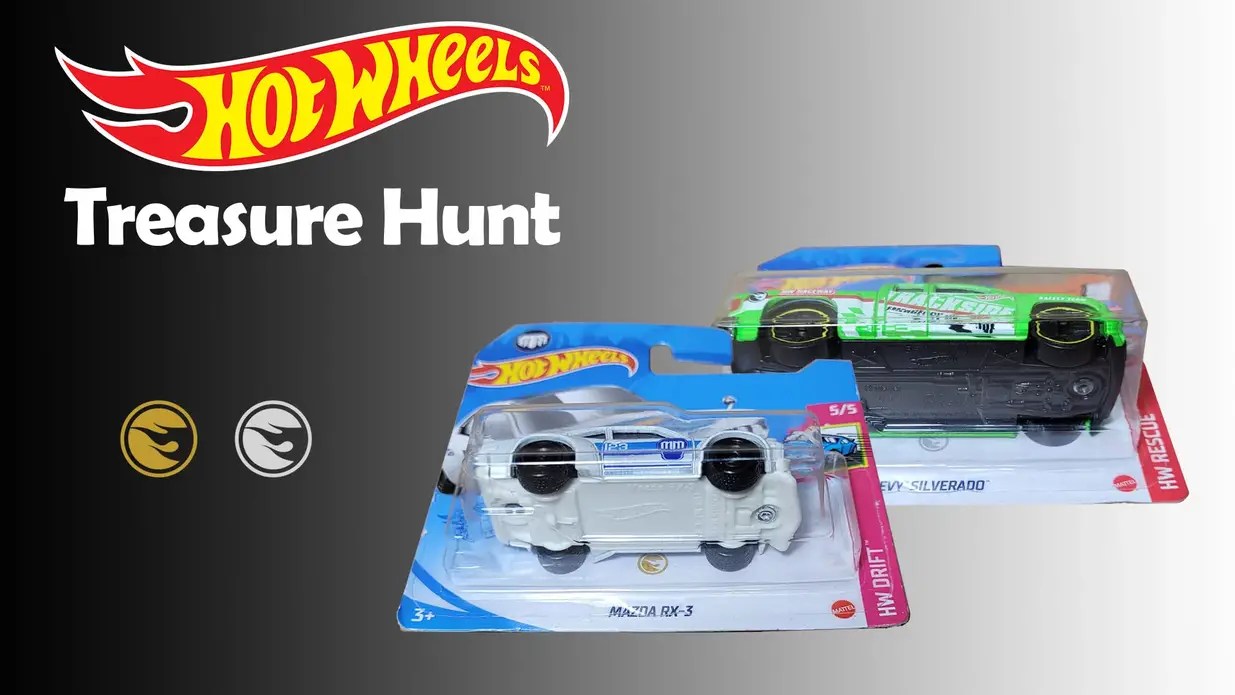 How to identify Treasure Hunts (Hot Wheels)? Tuttomini