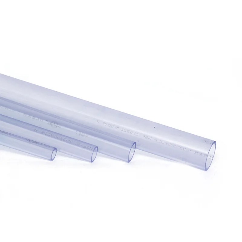 Tubería PVC SCH 40 Transparente Fischer Tuvalrep
