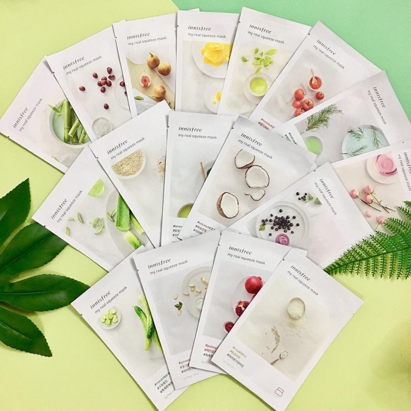 Top 5 mặt nạ Innisfree Tốt Nhất Hiện Nay