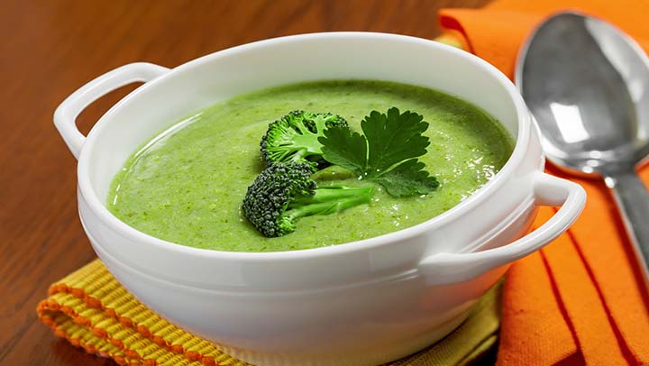 Como hacer una excelente sopa de brócoli Tuve que verlo
