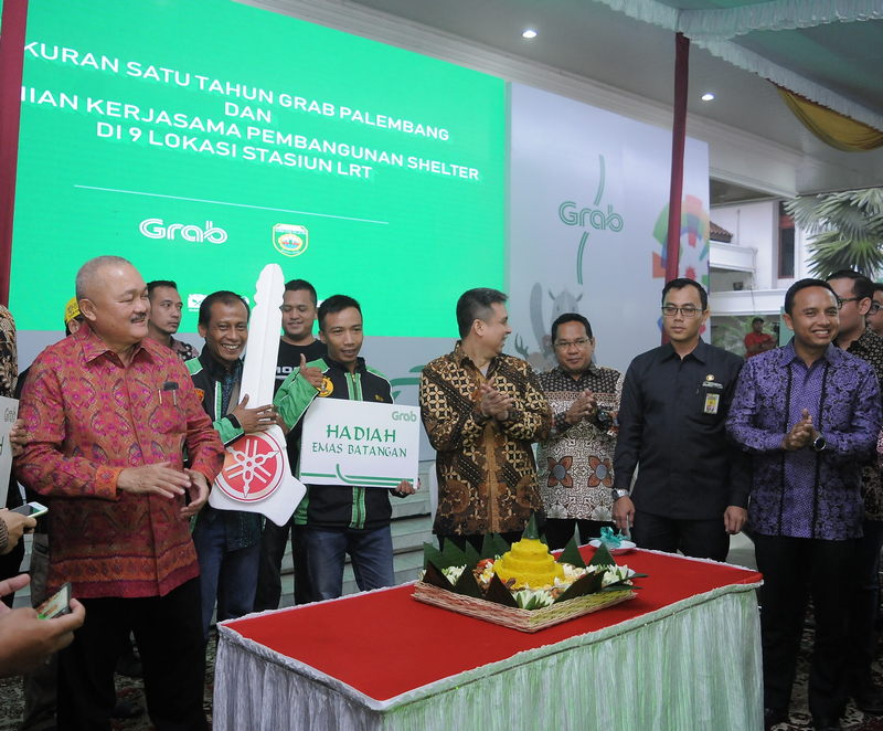 Pemprov Sumatera Selatan Gandeng Grab, Bangun Shelter Pendukung Stasiun