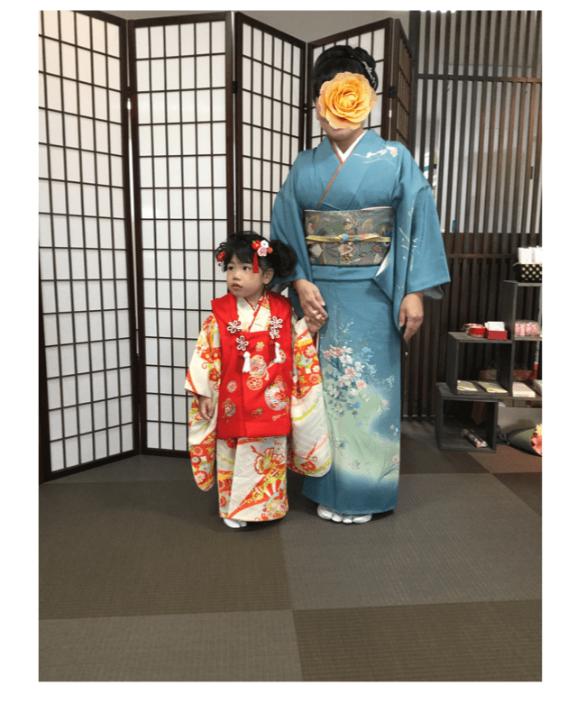 七五三 着付け ヘアセット 岡山で振袖・袴・訪問着・七五三のレンタルならtuzumiへ。