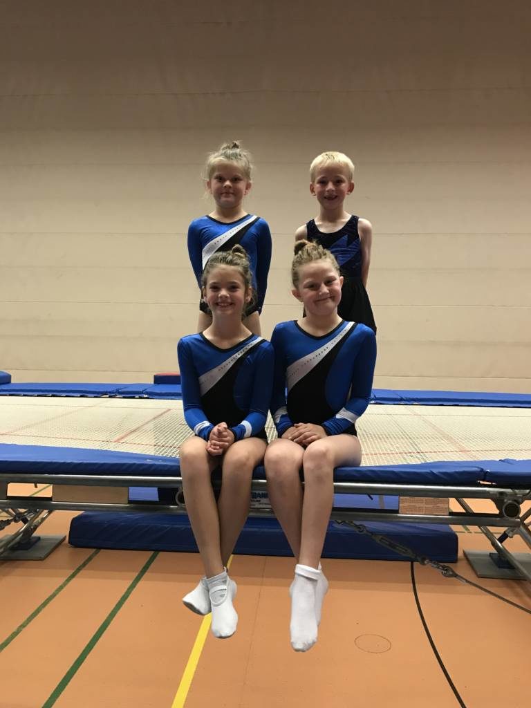 Trampolin Silber für Sophie Ziegler + Bronze für Maxim Reit und Melina