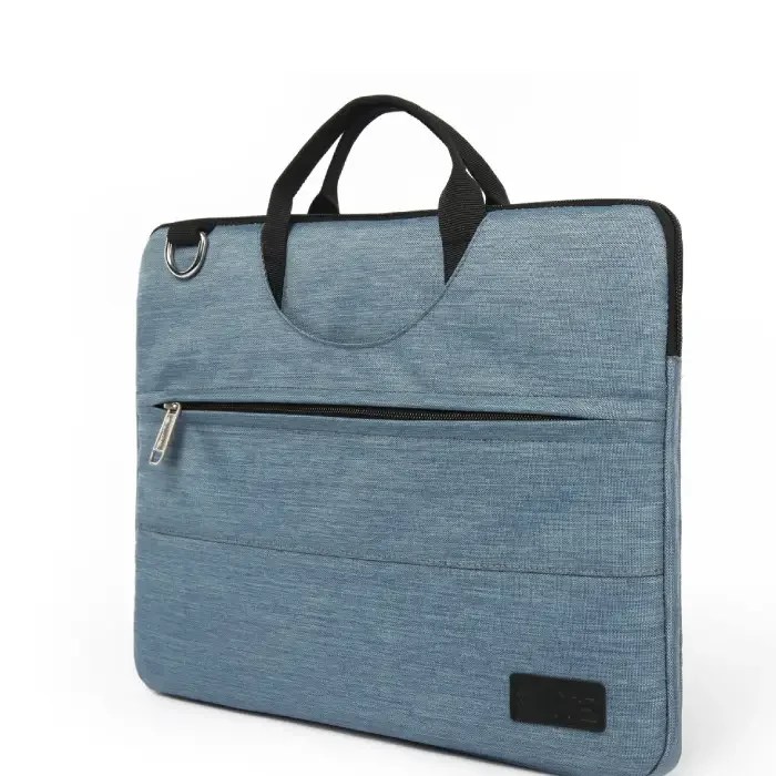 Elite 15.6 inch Laptop Case Protective Sleeve With Hand Strap Blue