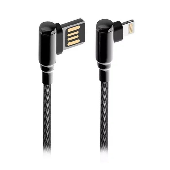 LDNIO LS421 Lightning Charging Cable 1M Black Technology Valley