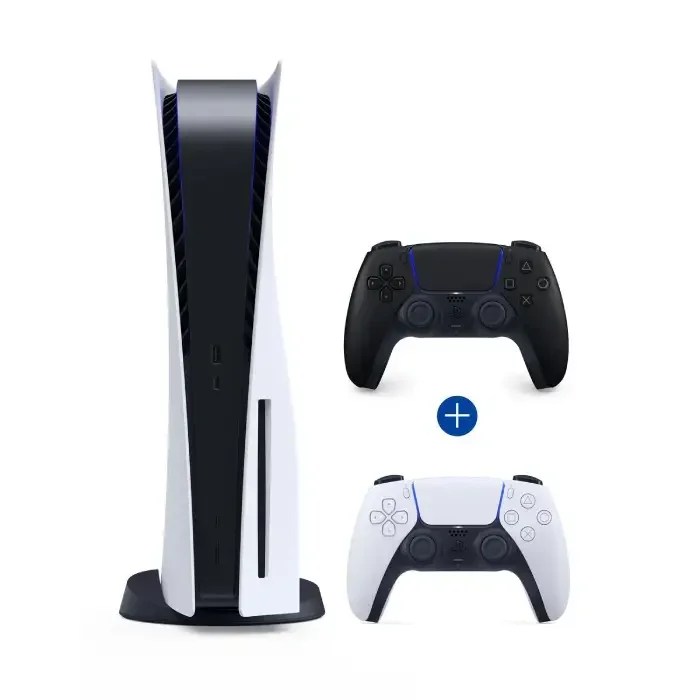 PS5 Sony PlayStation 5 With Extra Black Wireless Dual sense at