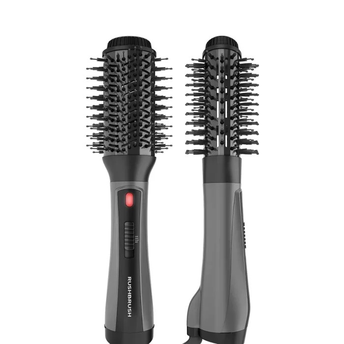 Rush Brush Hair Straightener Brush V2 Black Technology Valley Technology Valley