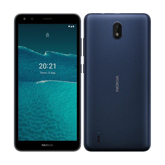 Nokia C1 2nd Edition 16GB 1GB RAM 3G Blue | Technology Valley