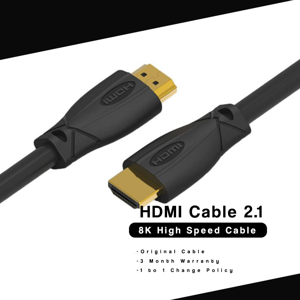 HDMI Cable 2.1V 8K60fps 2meter length Tvbox2u