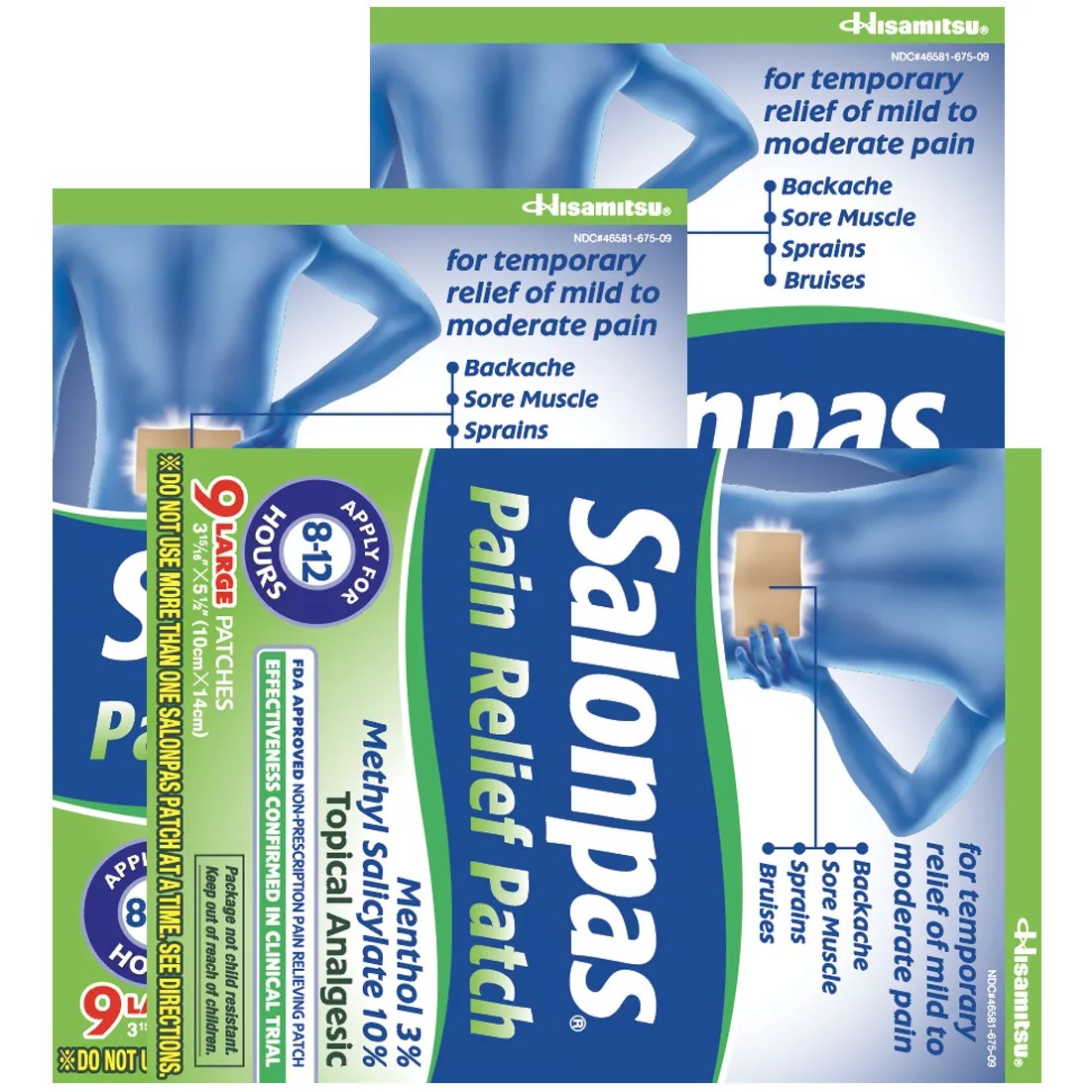 Free Salonpas Pain Relief Patch Free Samples by MAIL, Freebies, Free
