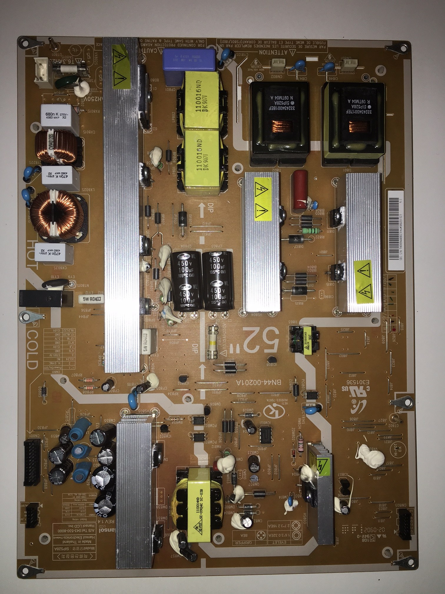 Samsung BN4400201A Power Supply Unit TV GUYS ONLINE PART SALES