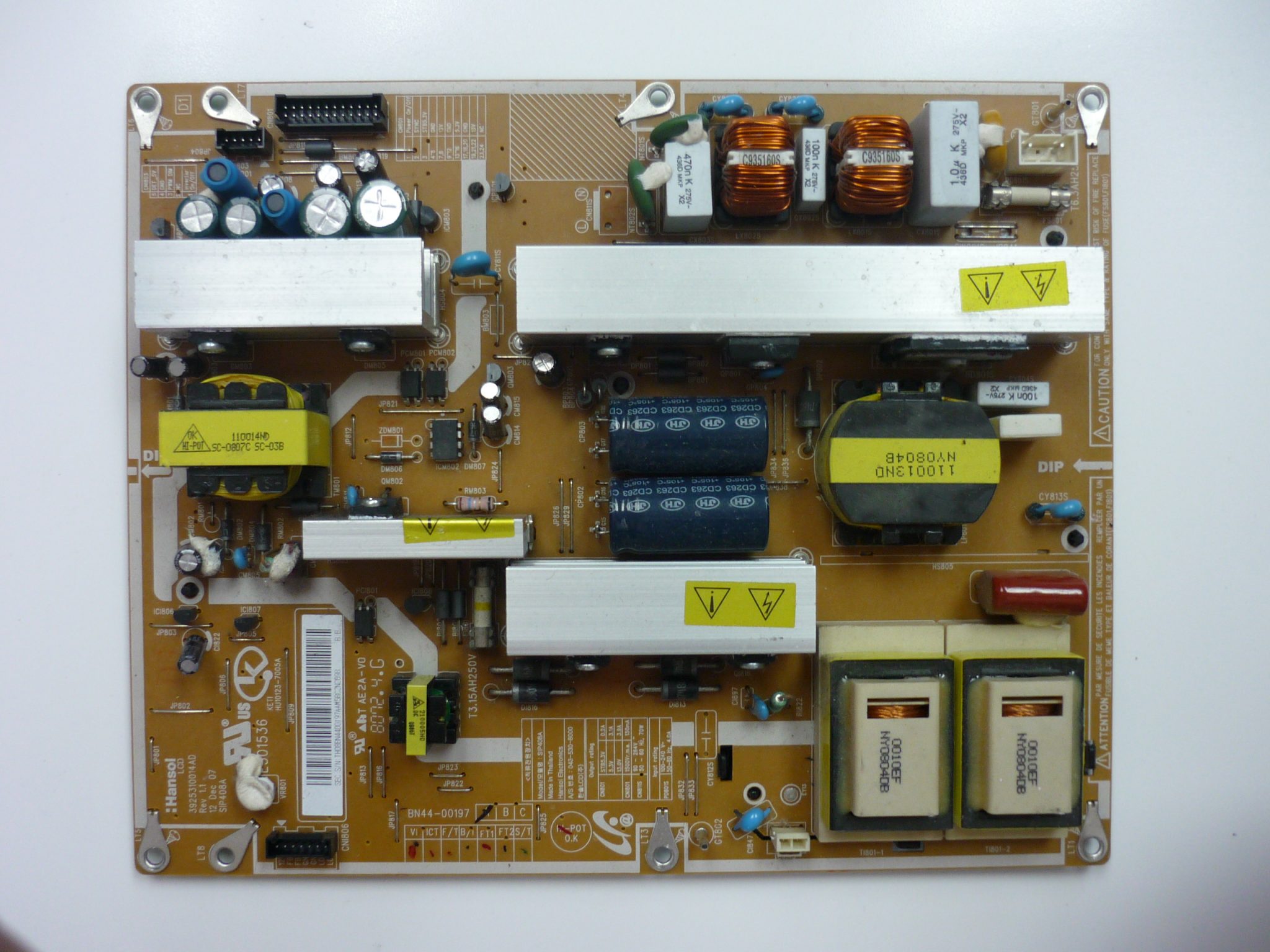 Samsung BN4400197A Power Supply / Backlight Inverter TV GUYS ONLINE