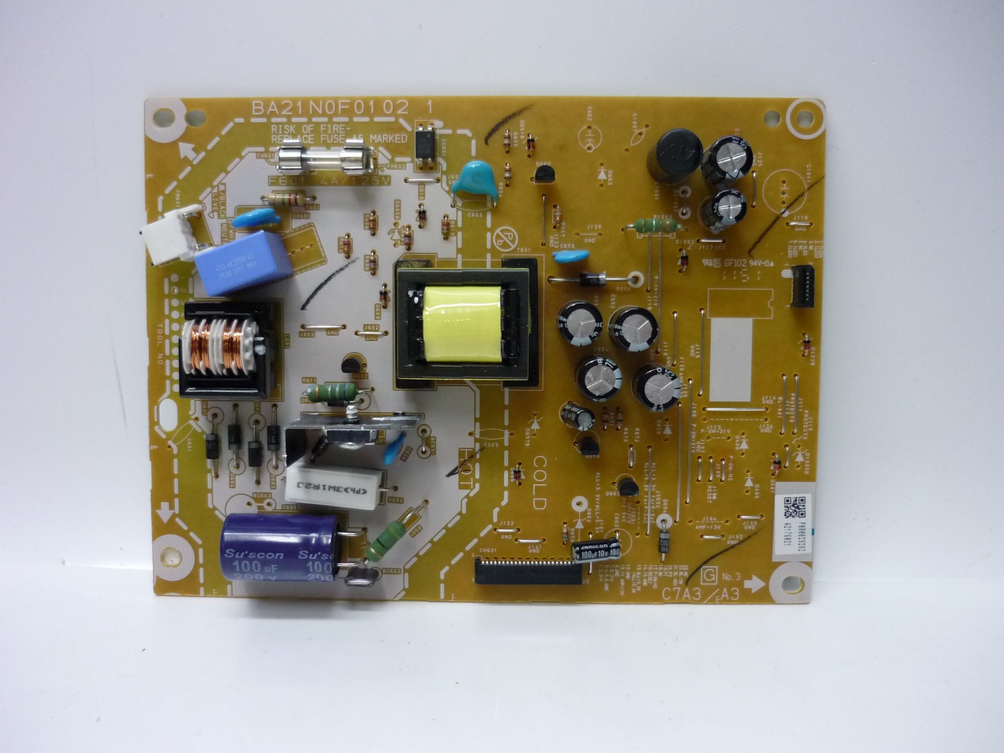 Philips A2176MPW001 (BA21N0F0102 1) Power Supply / LED Board TV GUYS