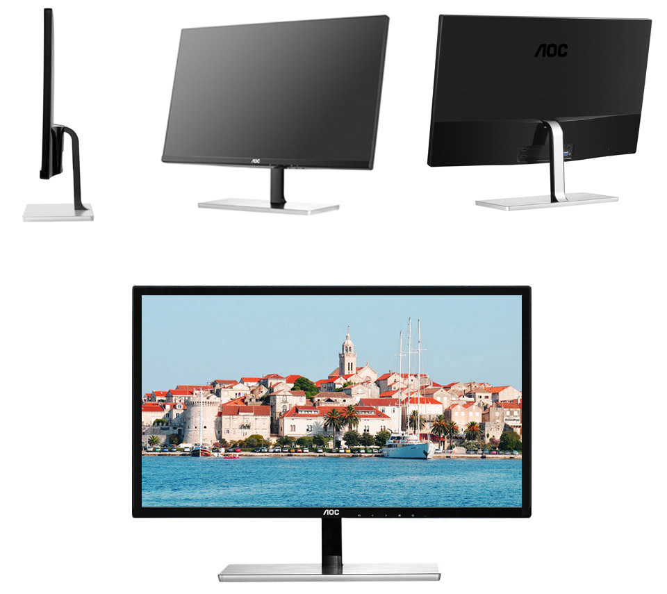 Aoc I2379Vhe. HumanCentric VESA Mount Adapter for AOC U2879VF, I2279