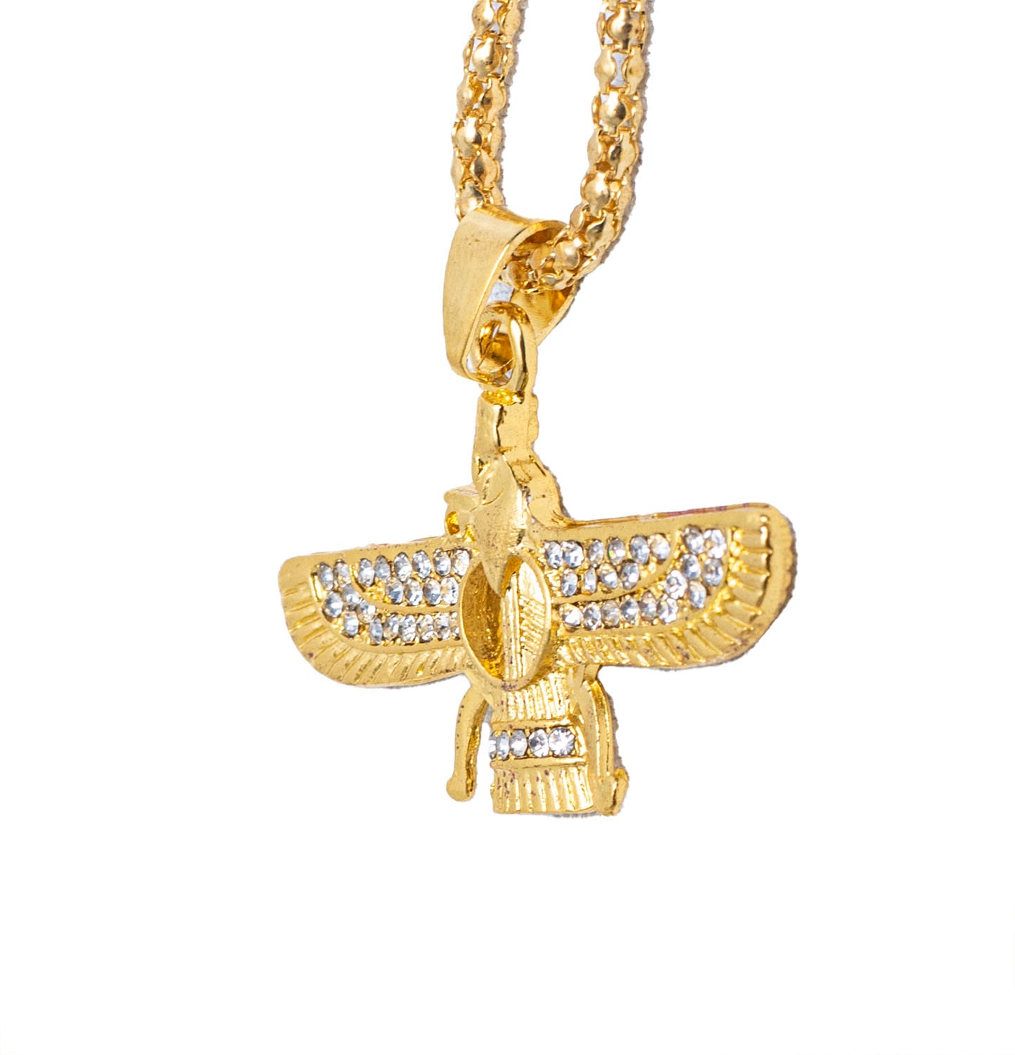 Farvahar Necklace, Ahura Mazda, Zoroastrian Faravahar Wing, Eagle