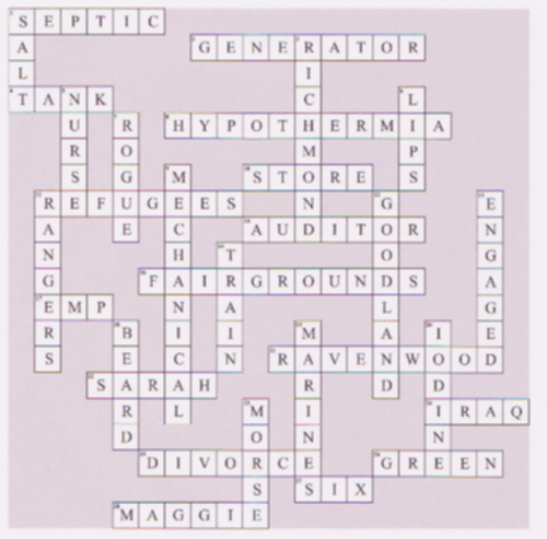 Jericho Puzzles From The TV MegaSite