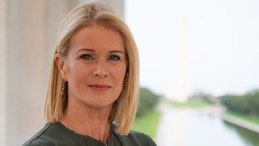 Journalist Katty Kay Returns To The BBC TV News Check