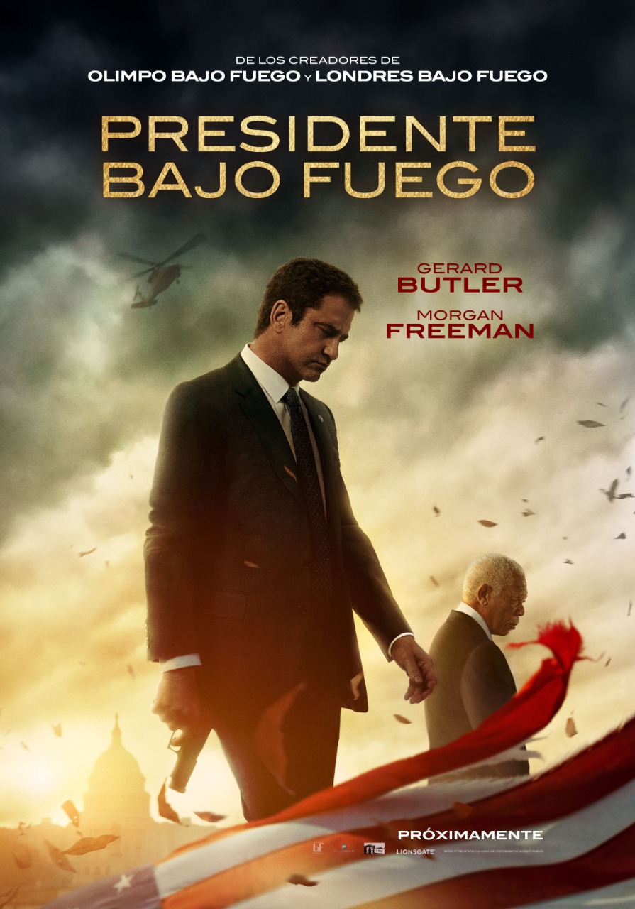 Gerard Butler actor protagoniza la película Presidente Bajo Fuego
