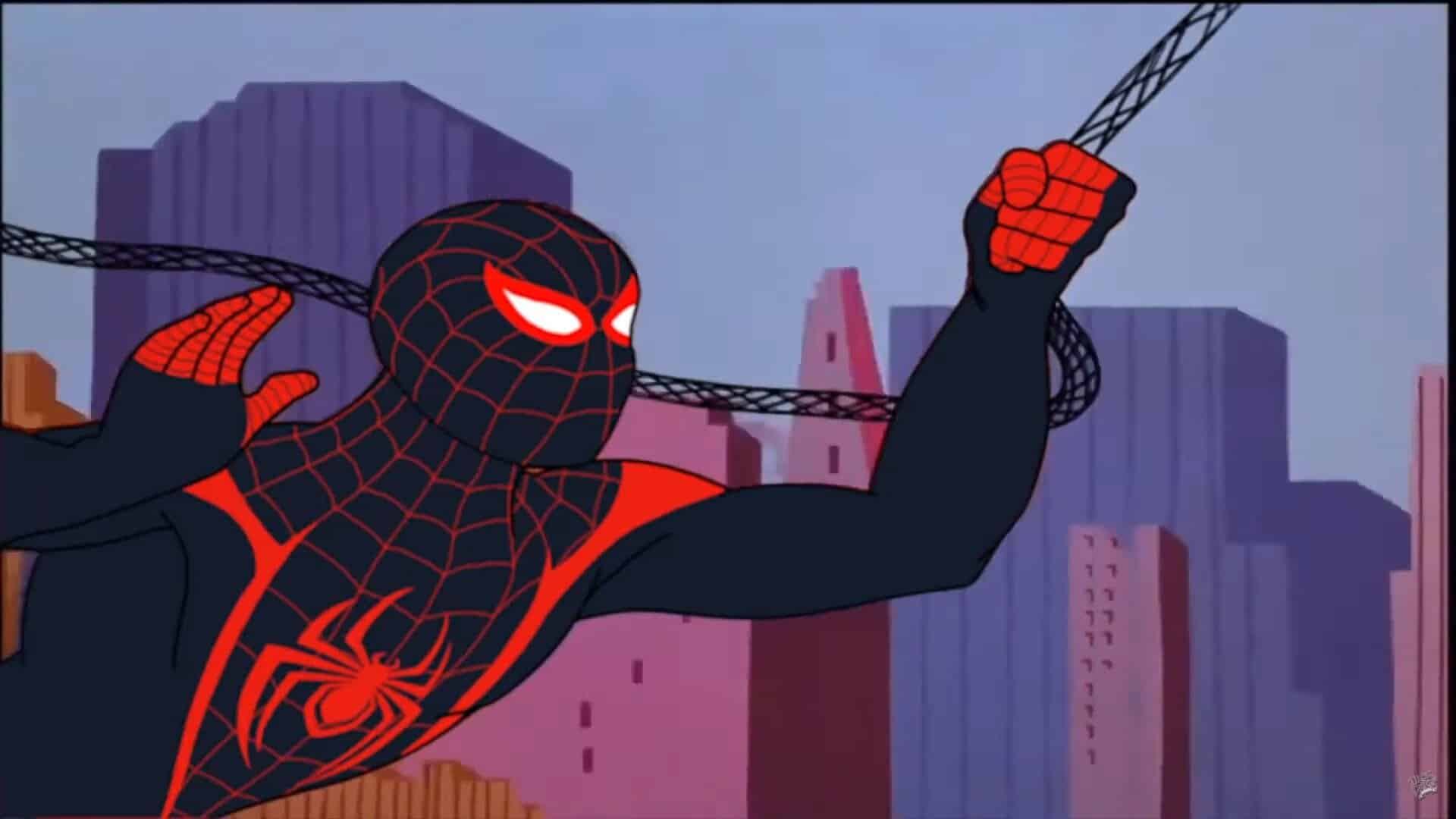 Check Out The 1967 SpiderMan Intro But With Miles Morales