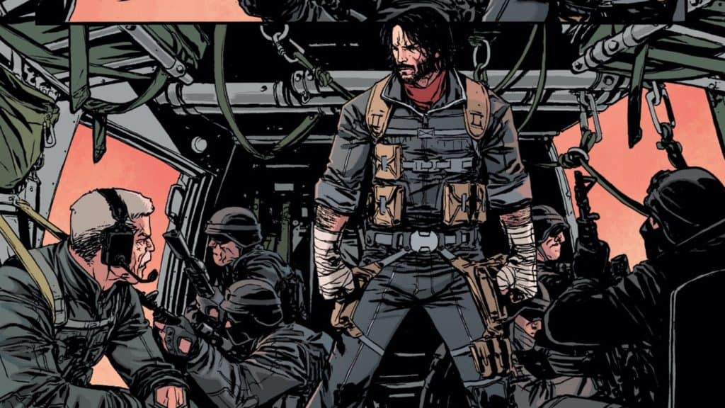 Keanu Reeves Makes His Comic Debut with BRZRKR