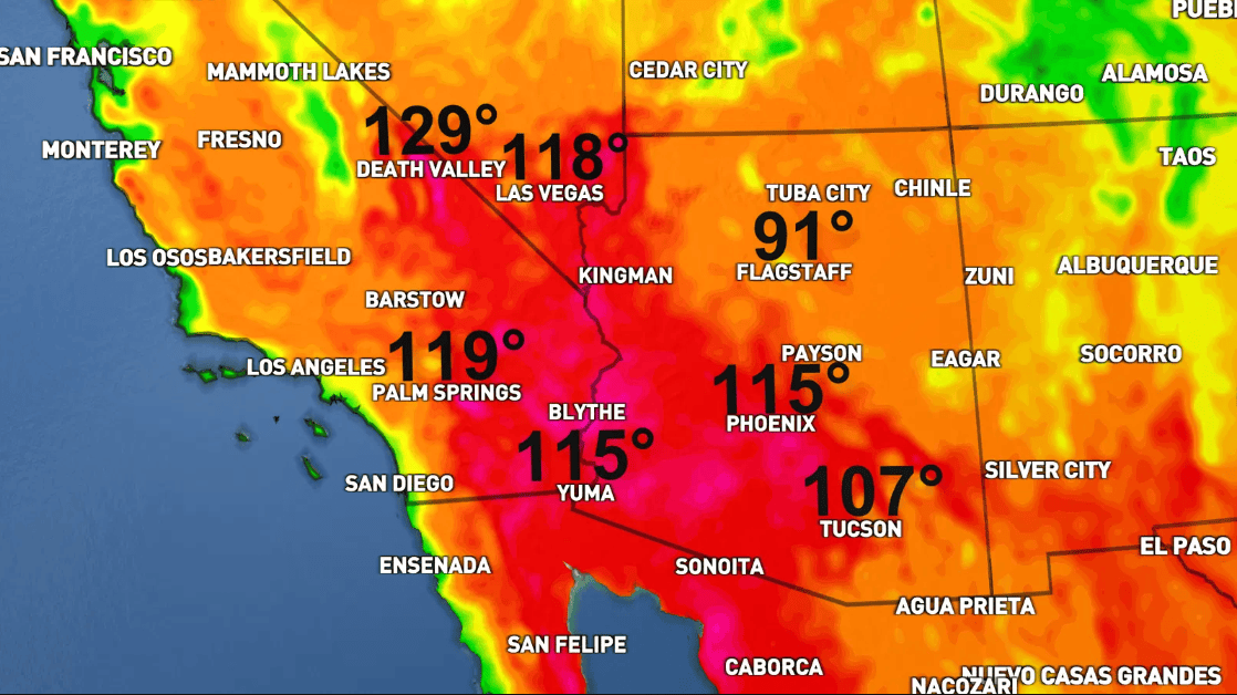 RecordBreaking Heat Wave Hits the U.S. TVovermind