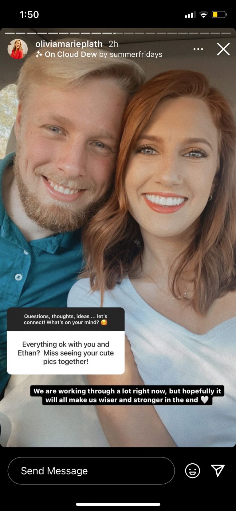 Are Ethan & Olivia Plath Still Together? She Speaks Out