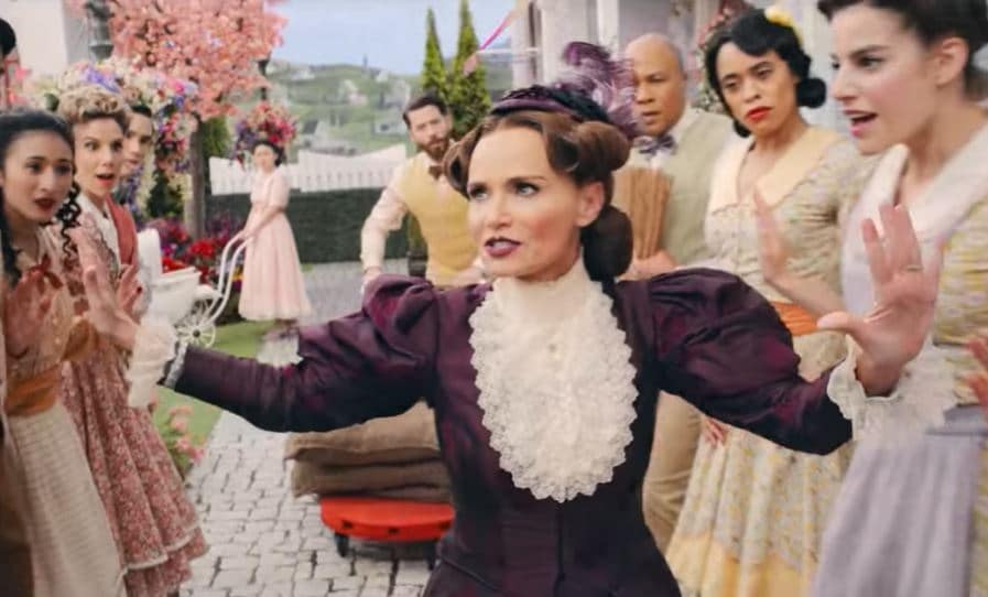 Kristin Chenoweth's Pursed Lip Villain On 'Schmigadoon!' Is Perfection