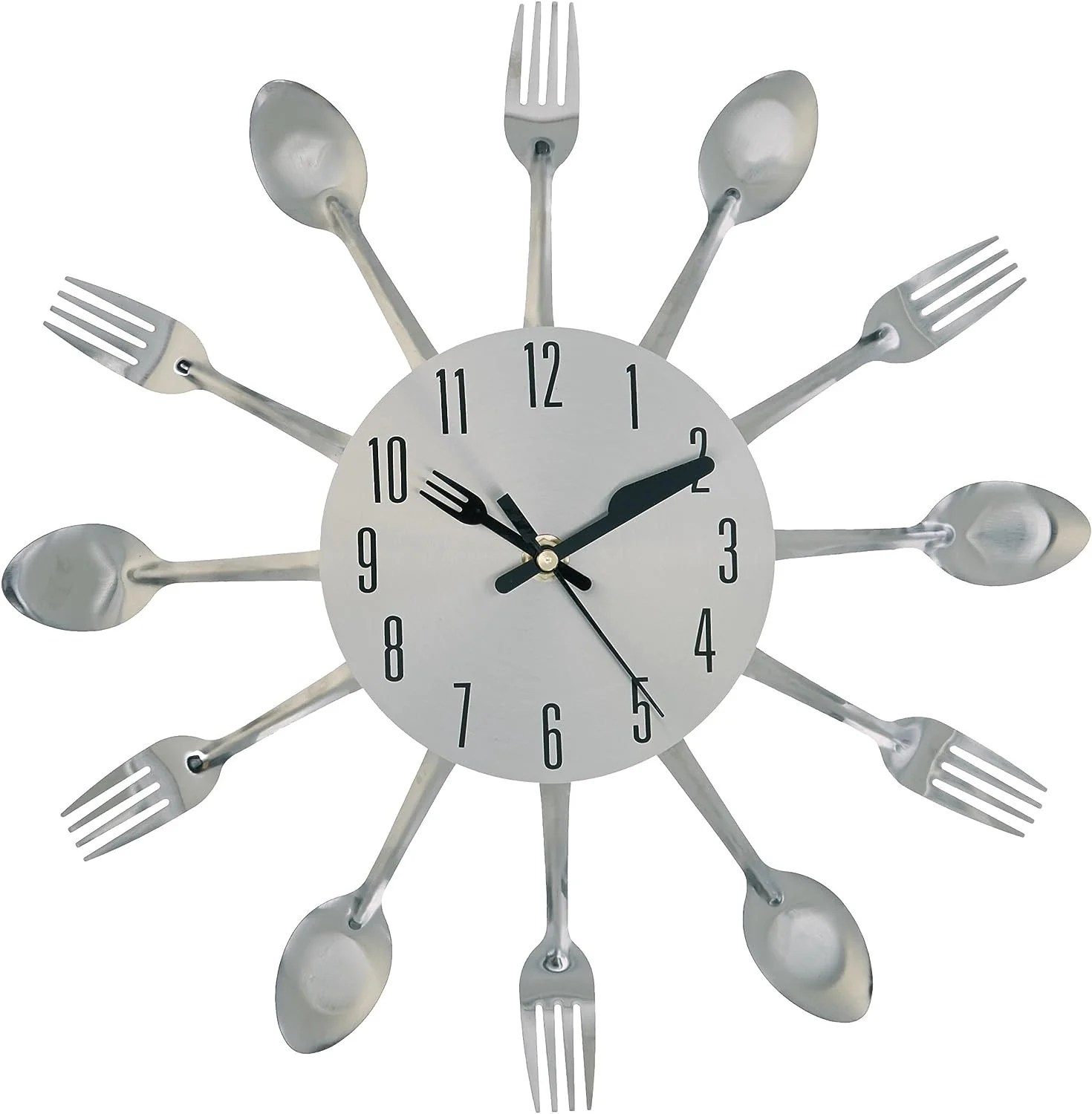 Kole OB951 Clock Kitchen Cutlery Wall Clock