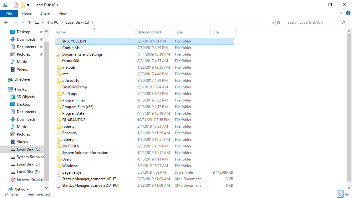 How To Get Recycle Bin Back On Windows 10
