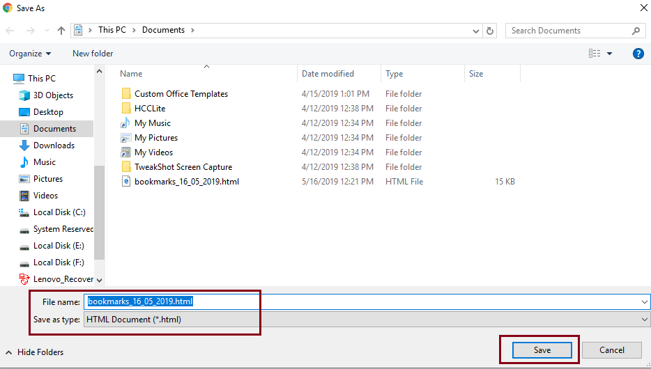 How to Export/Import Chrome Bookmarks