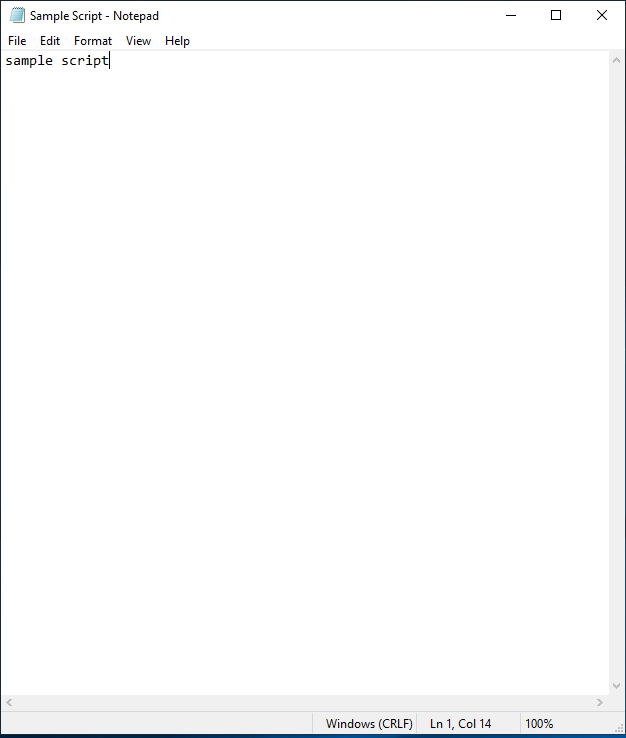 Basics Of Windows PowerShell Script