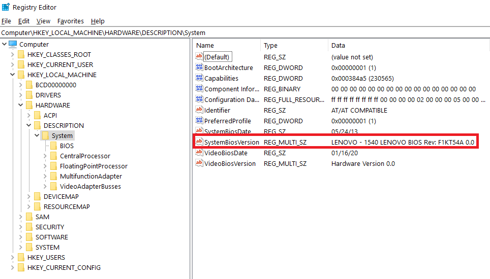 How To Check Bios Version In Cmd How to Check the Current BIOS