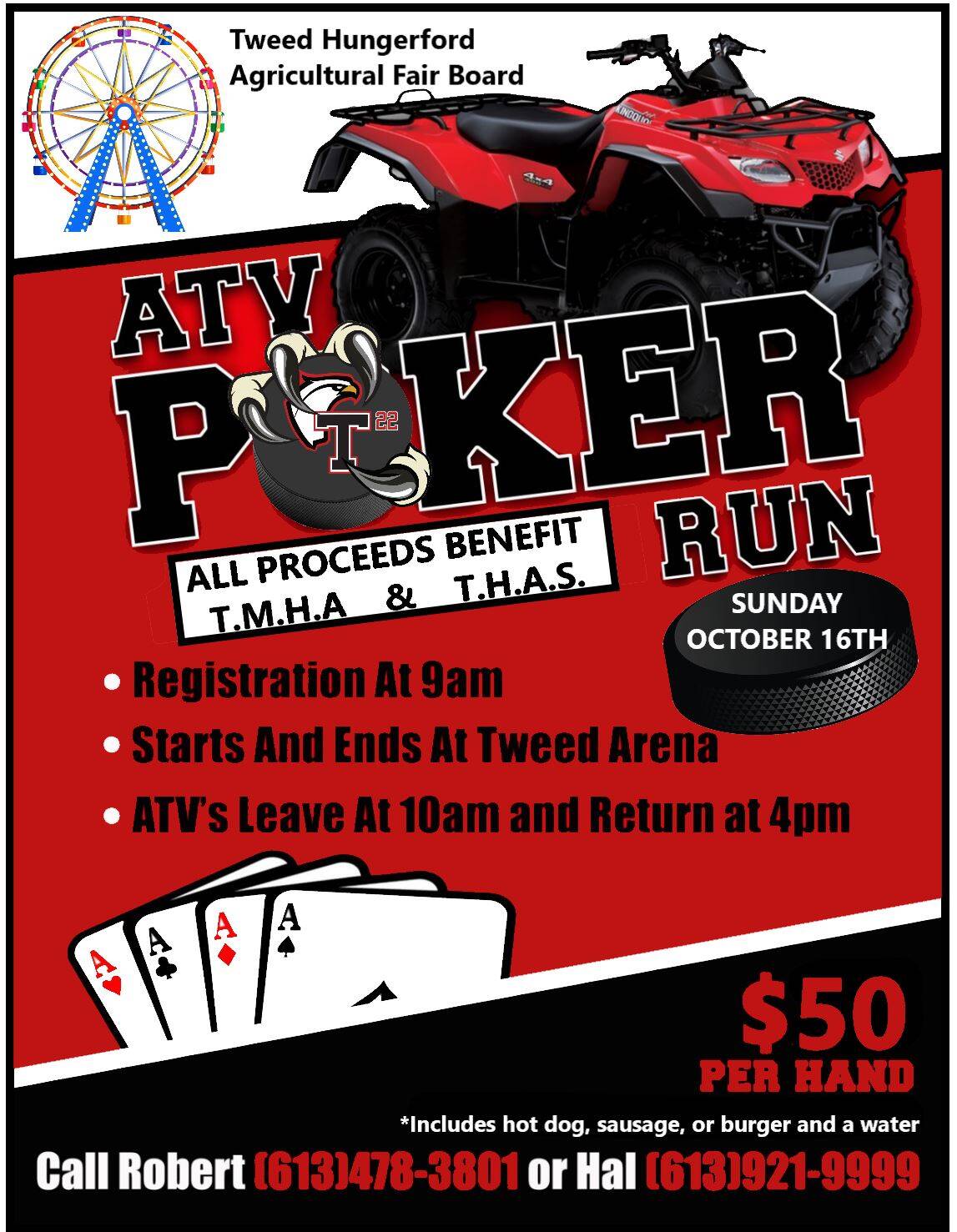 News > ATV POKER RUN OCTOBER 16 2022 (Tweed Minor Hockey Association)