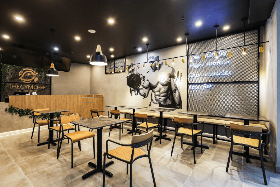 Fitness Restaurant Fitting Sydney Twenty Interior