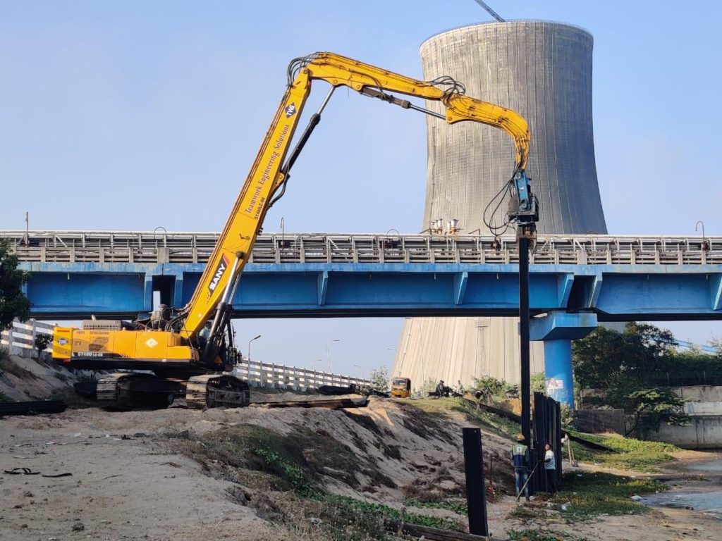 Sheet Pilling Team work Engineering Solutions Pvt Ltd